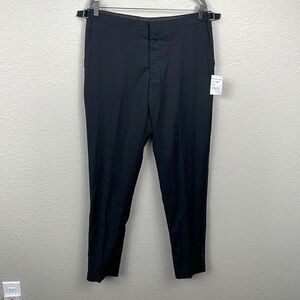 NWT Alton Lane Mercantile Black Dress Tuxedo Pants Wedding Formal Sz 34